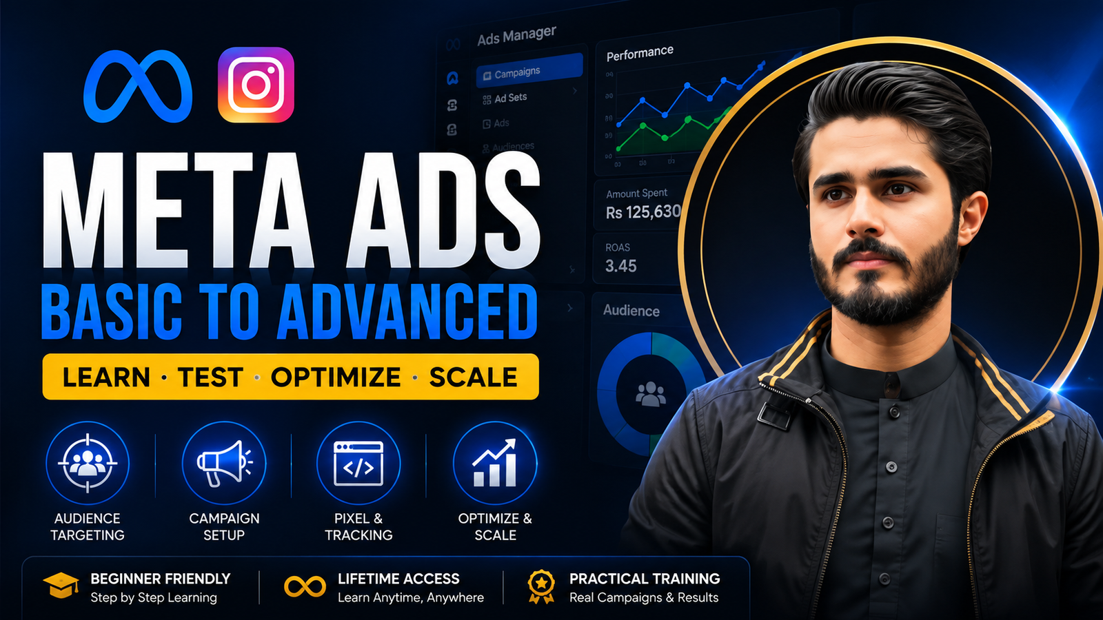 Ahsan Ali Nazir — Meta Ads Basic to Advanced Course