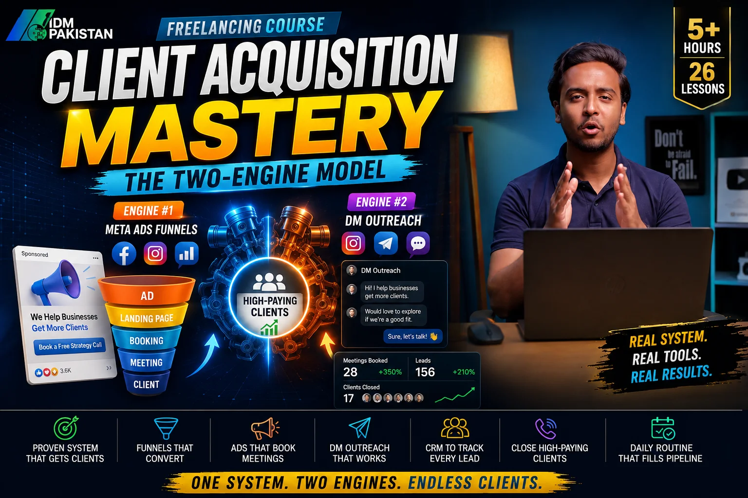 Client Acquisition Mastery — The Two-Engine Model